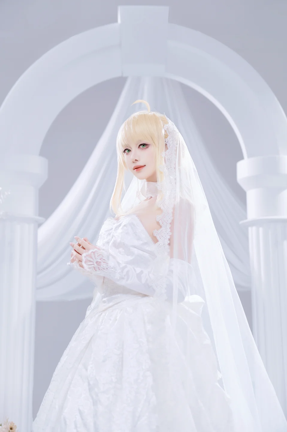 Shika小鹿鹿 - Fate Saber花嫁 [22P-284MB] tg@simisebaisi 【丝足阁】011.webp